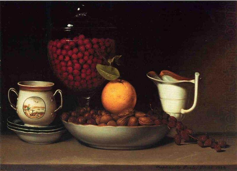 Raphaelle Peale Strawberries, Nuts china oil painting image